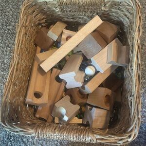 Haba wooden marble run